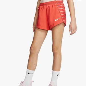 Nike Girls Sprinter Side Stripe Running Shorts